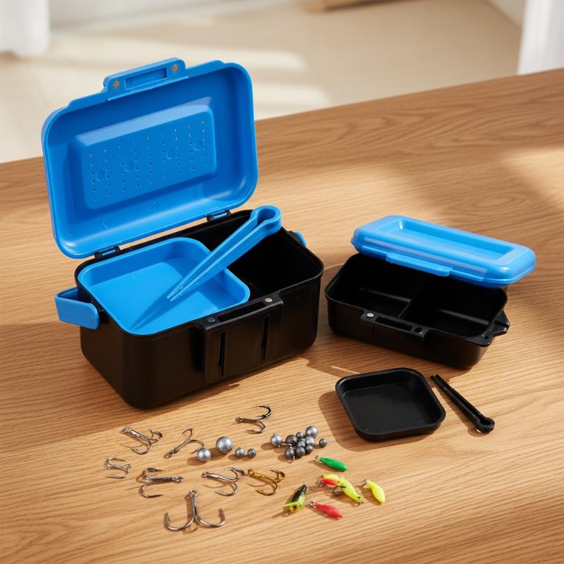 Fishing Hook Box - Caixa de Pesca Portátil para Cintura,