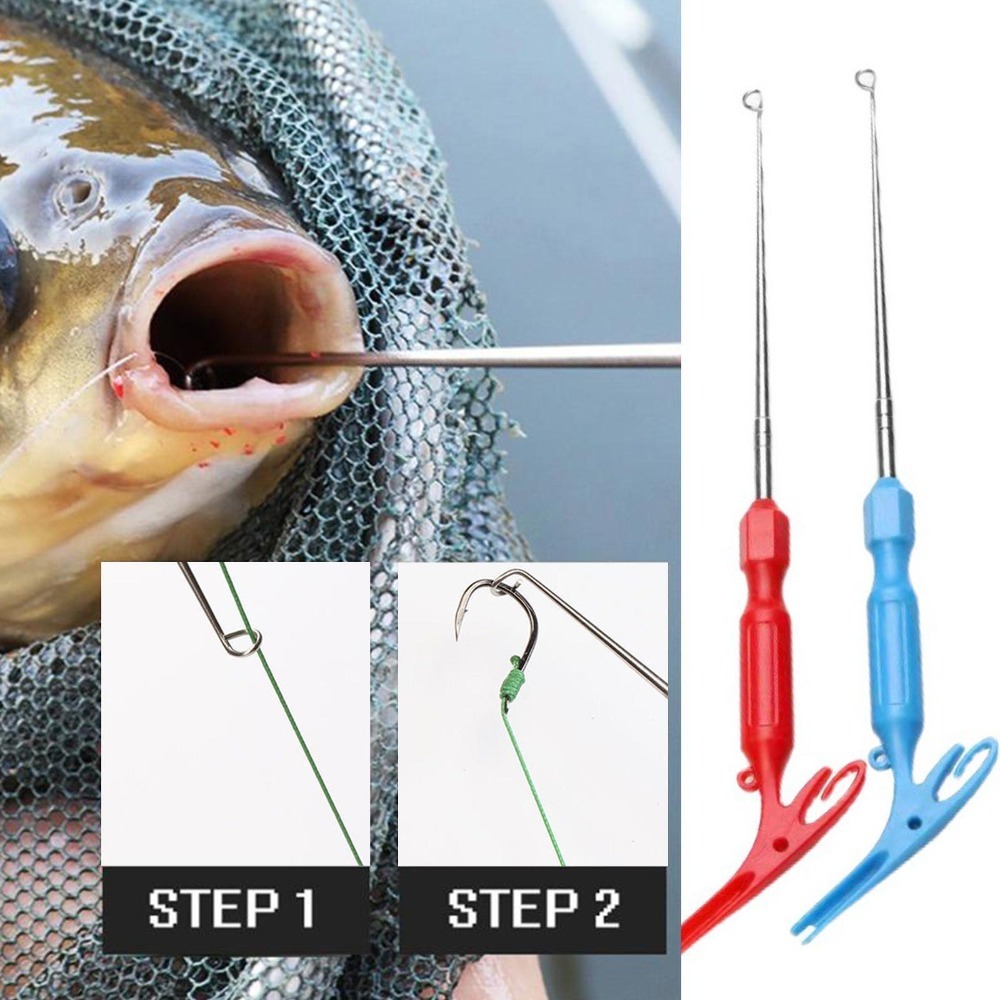 Fishing Hook Sharpener - Aço Pesca Gancho Destacador, Combater Disgorger,