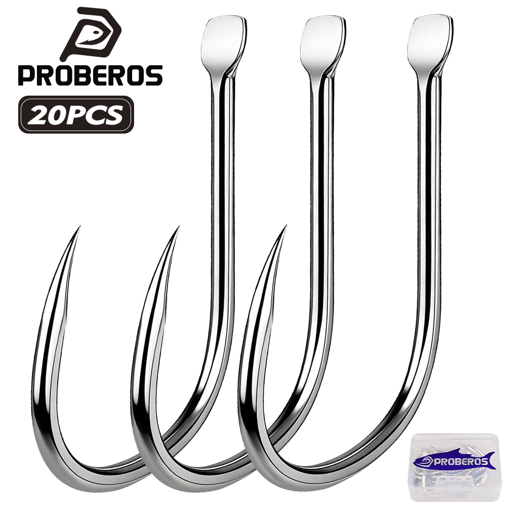 Fishing Hook Circle - Proberos 20PCS/CAIXA Anzóis de Pesca Curvos