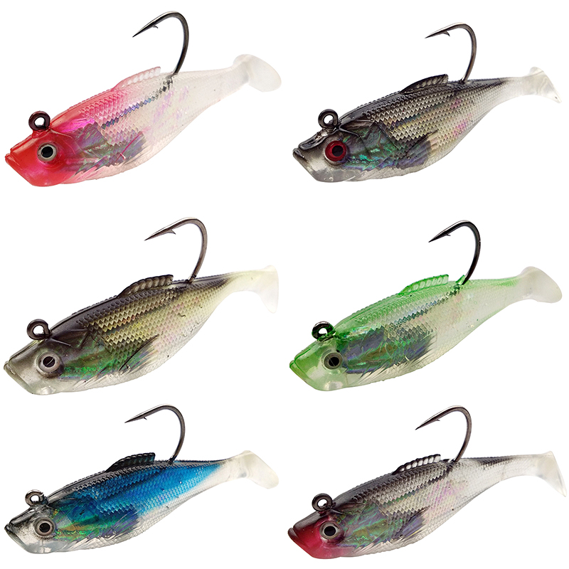 6 Peças/Pacote Iscas de Pesca  - Fishing Hook Size avaliação e preço