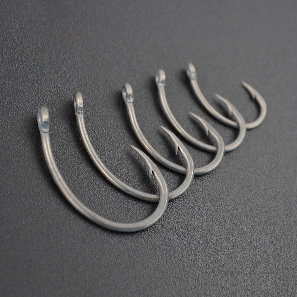 Hirisi 100 peças de revestimen - Fishing Hook Barbless avaliação e preço