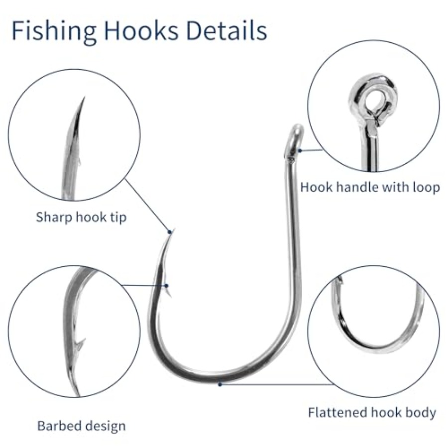 300PCS Anzóis de Pesca em 18 T - Fishing Hook Box avaliação e preço