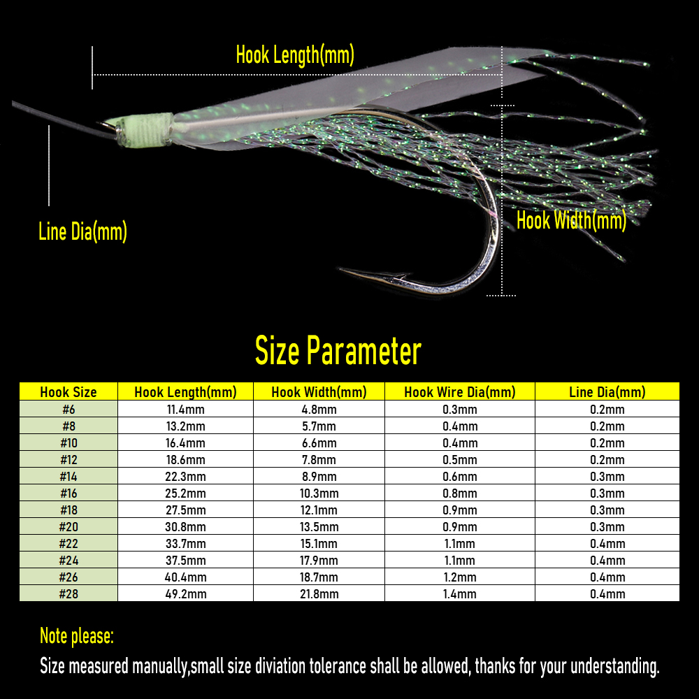 Wifreo 50pc luminoso simulado  - Fishing Hook Circle avaliação e preço