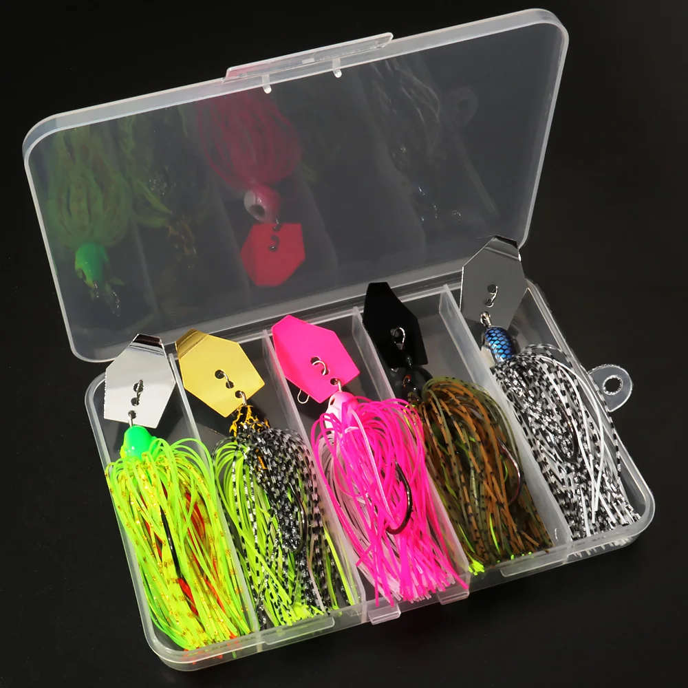Spinner isca 7g/9g/12g/14g/21g - Fishing Hook Weedless avaliação e preço