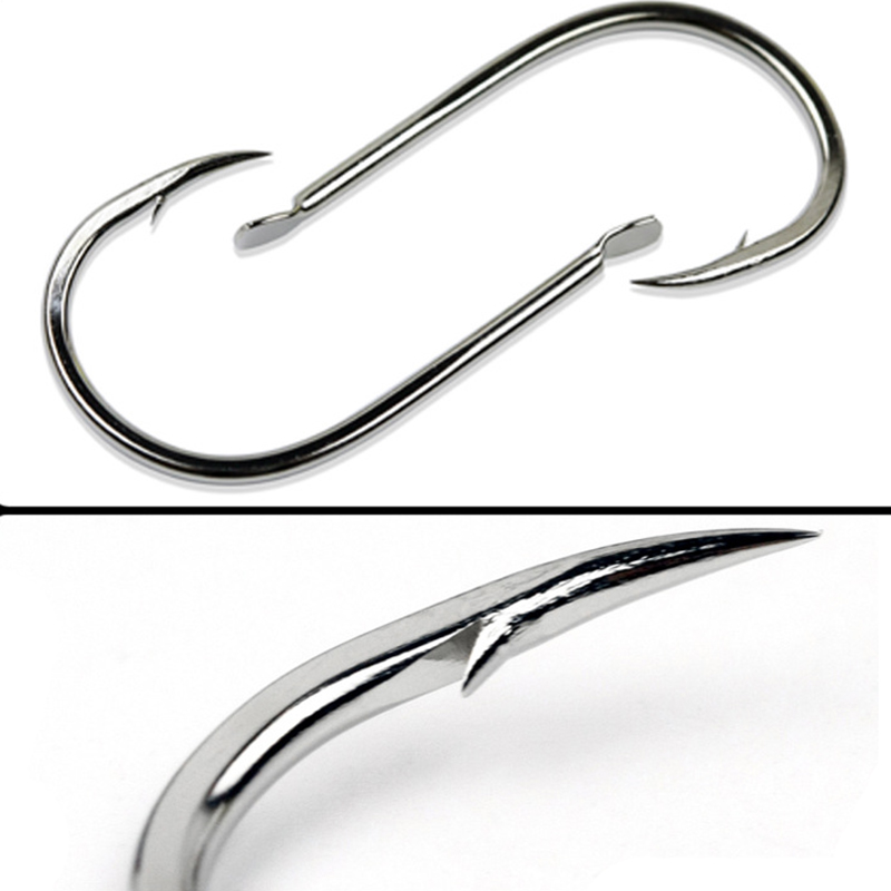 Alta Aço Carbono Farpado Ganch - Fishing Hook Circle avaliação e preço