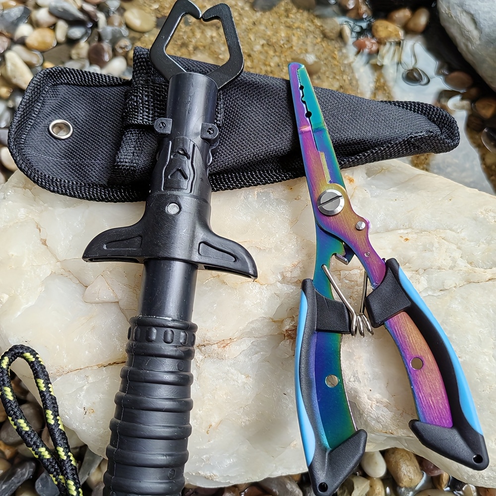 Conjunto de Alicates e Pegador - Fishing Hook Sharpener avaliação e preço