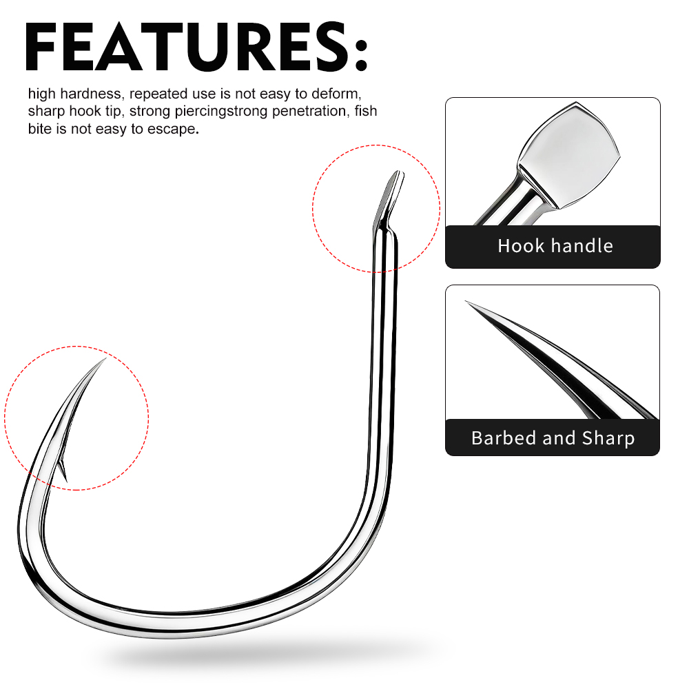 Proberos 20PCS/CAIXA Anzóis de - Fishing Hook Circle avaliação e preço