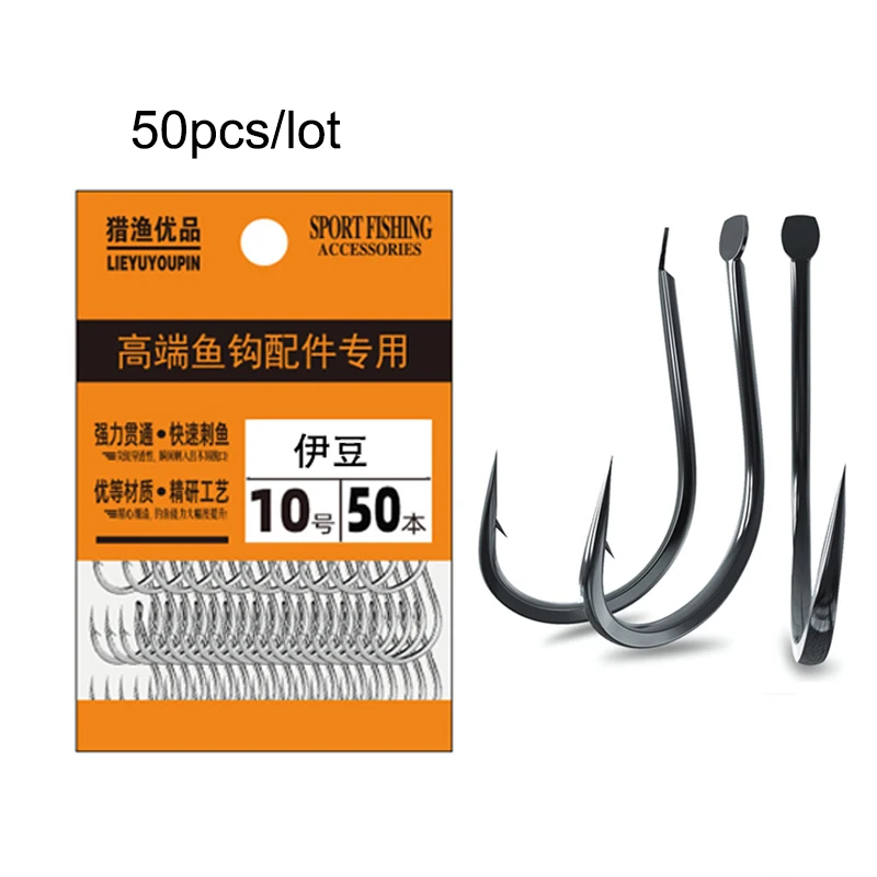 50 peças ganchos de pesca pequ - Fishing Hook Circle avaliação e preço
