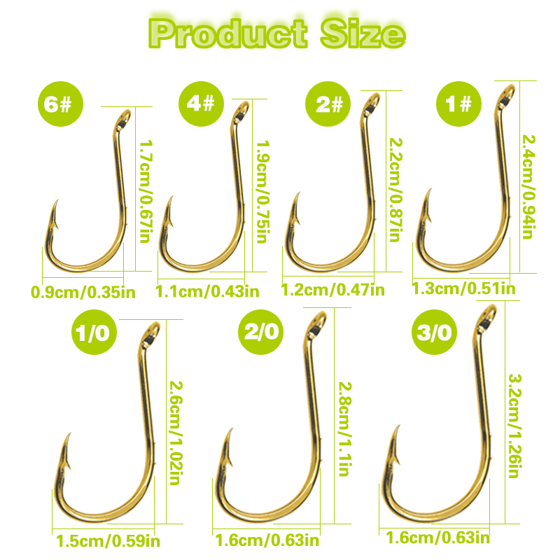 50 peças de ganchos de polvo d - Fishing Hook Circle avaliação e preço